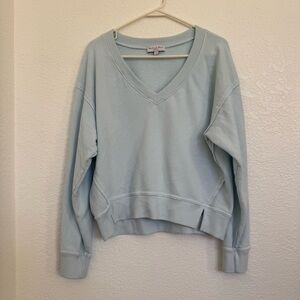 Michael Stars size M Sky Blue V-Neck Top